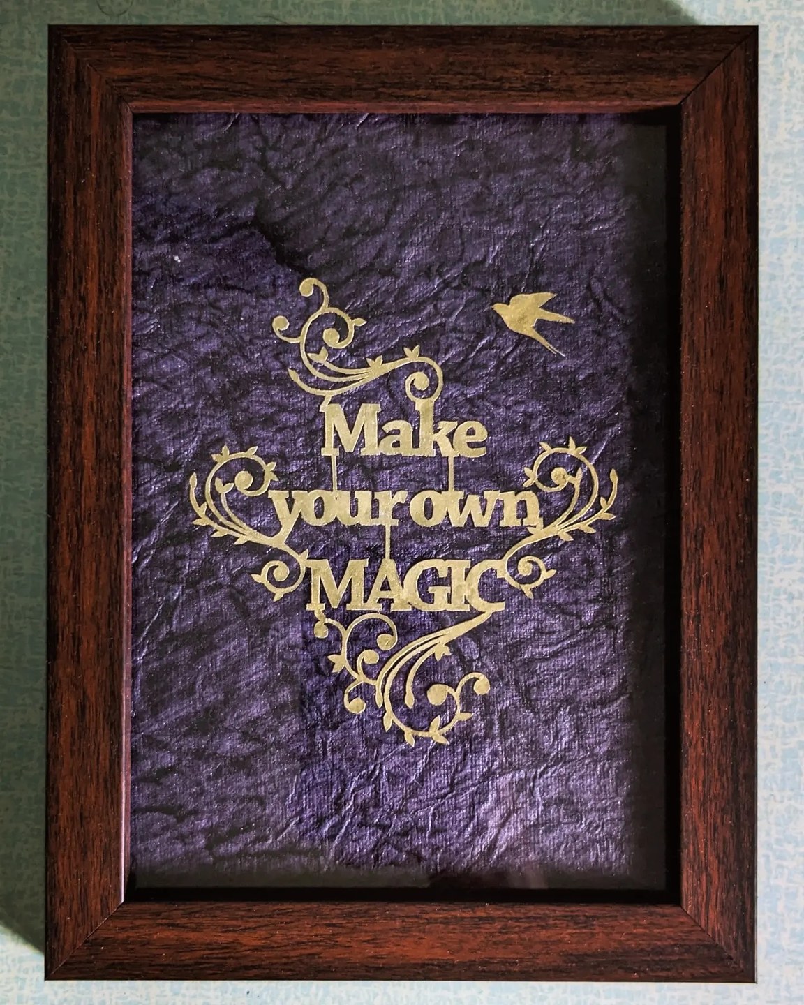 Make your own magic.